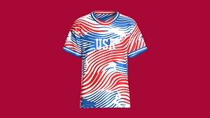 Men USA Athletic Sublimation Sports Jersey Player-10 model