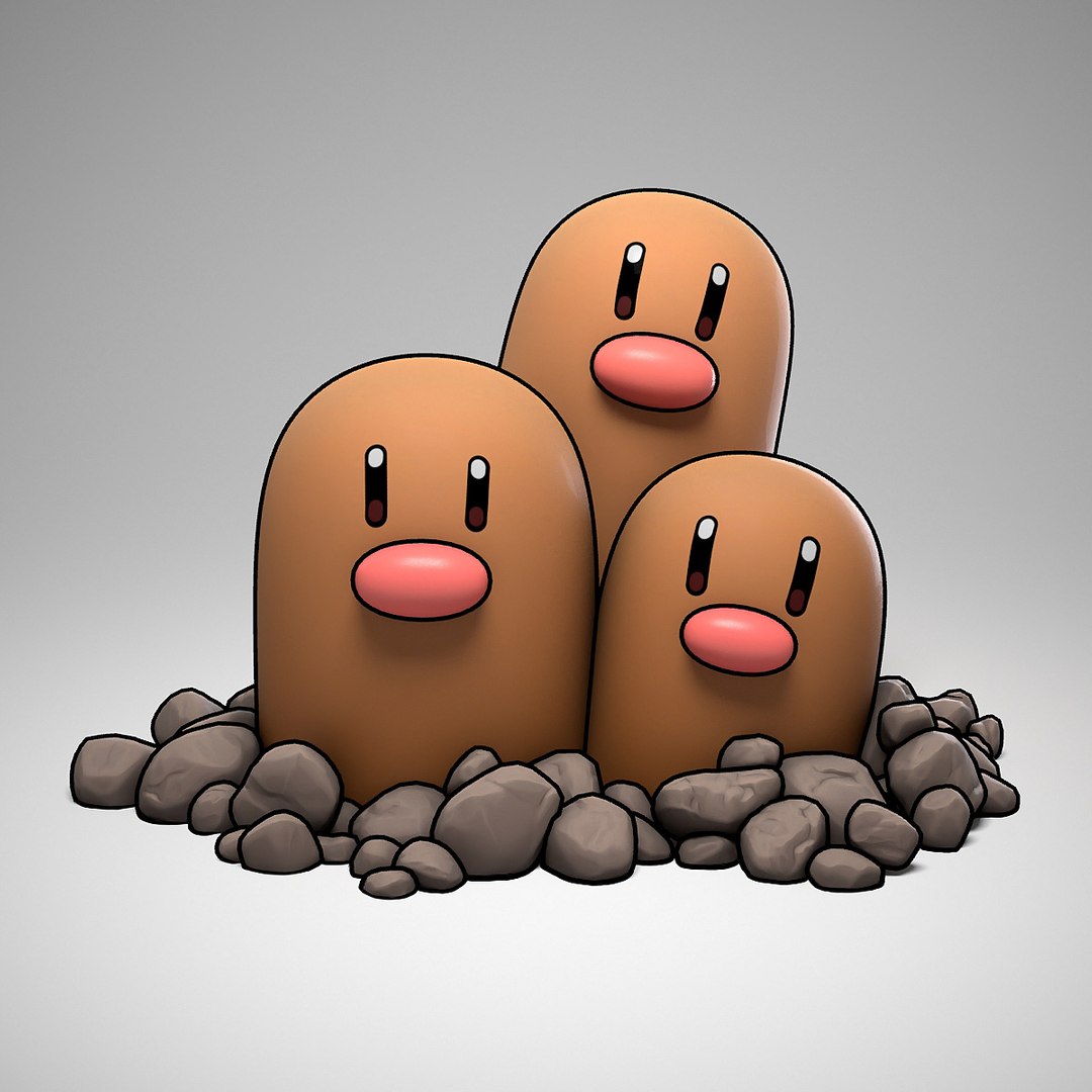 Pokemon Stylized Pbr 3d Model