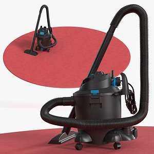 Construction-Grade Utility Vacuum on Carpet