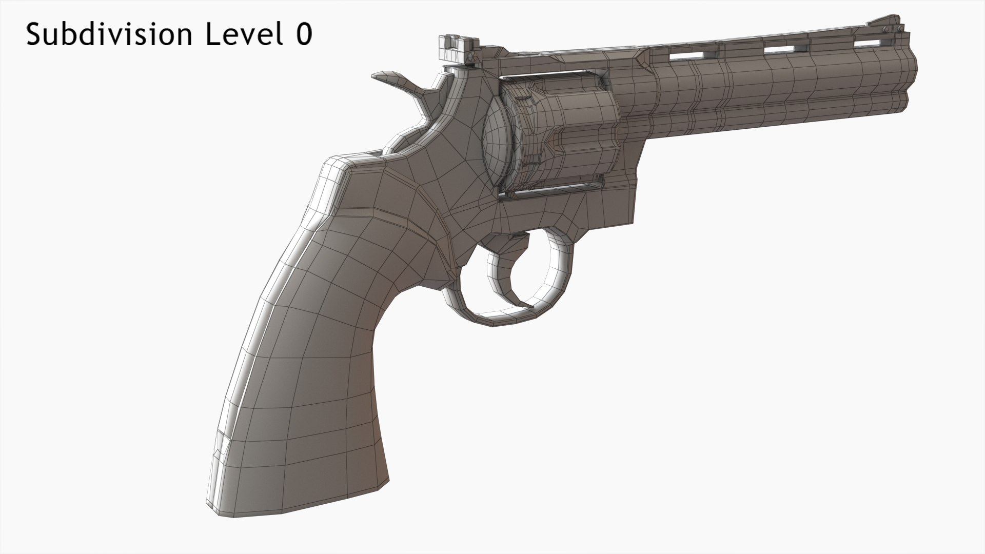 Colt Python 3D Model - TurboSquid 2260449