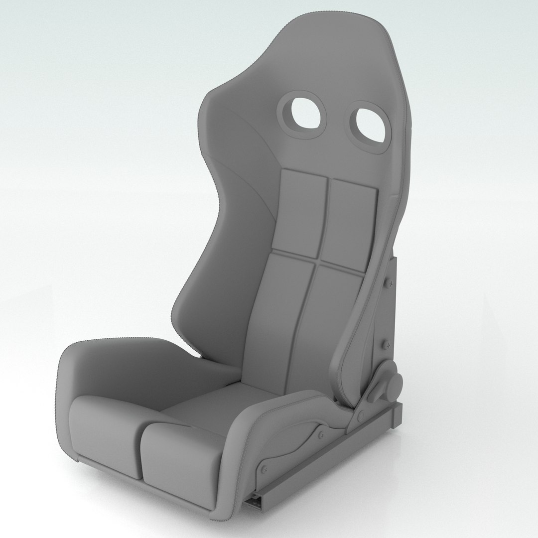 Bride GIAS III Reclining Seat - Black Gradation 3D Model - TurboSquid ...