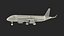 Airbus A220 300 interni dettagliati truccati