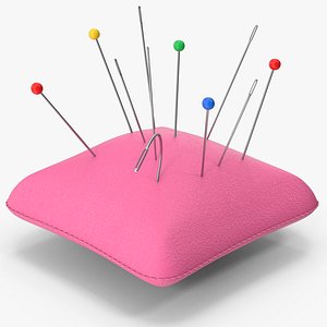 Pin Cushion And Needles