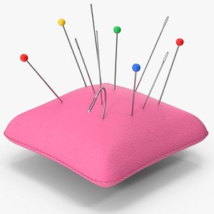 Pin Cushion And Needles