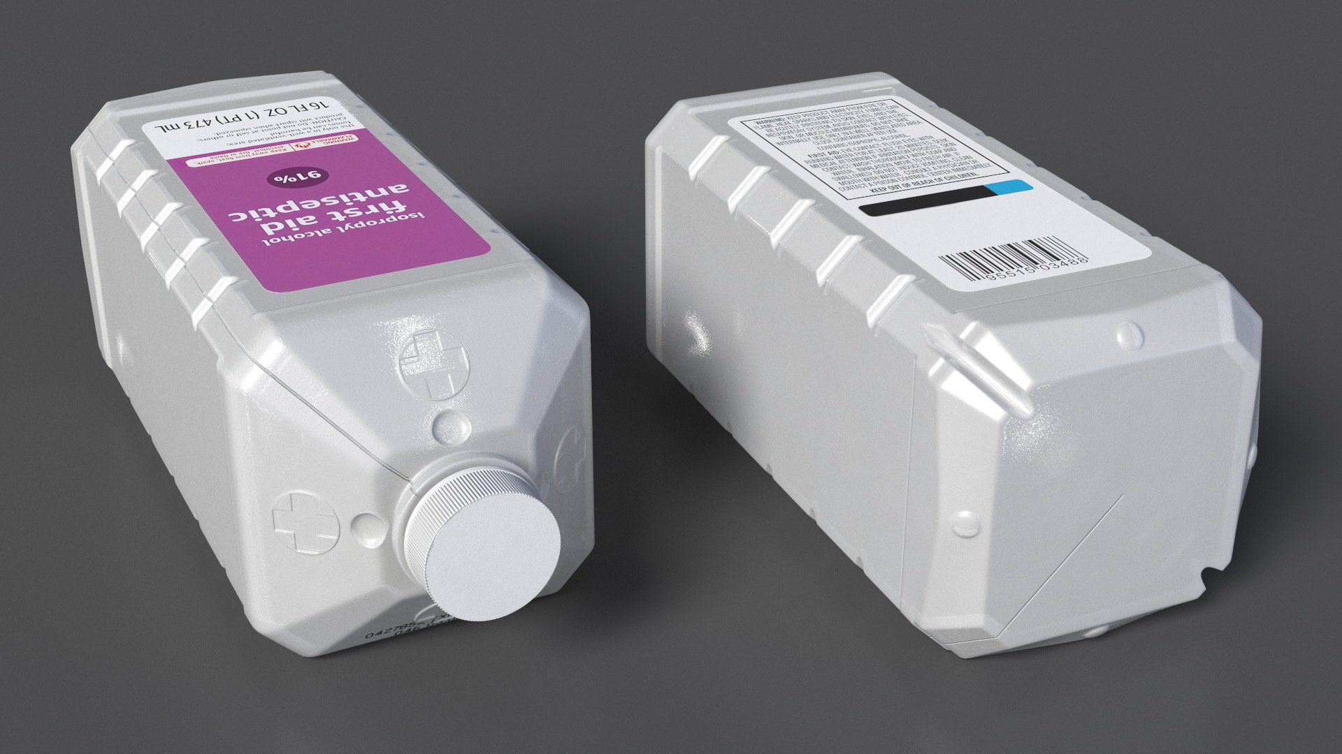 3D model Plastic Medicine Bottle First Aid Antiseptic Liquid 16 Fl Oz https://p.turbosquid.com/ts-thumb/JZ/mqlCEw/Ma/plasticmedicinebottlefirstaidantisepticliquid16floz3dsmodel006/jpg/1729936596/1920x1080/fit_q87/d975ce38e640f7090f4976c880d12e2282efa508/plasticmedicinebottlefirstaidantisepticliquid16floz3dsmodel006.jpg