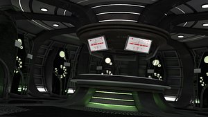 Futuristic Stasis Chamber