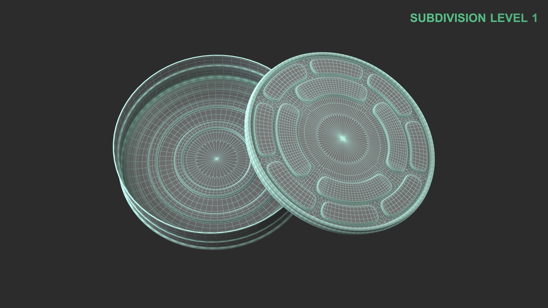 Film Reel case 3D https://p.turbosquid.com/ts-thumb/JZ/oD93iu/Xa/wireframe_0005/jpg/1736879493/1920x1080/fit_q87/55cb7b97481543bde116e570cd457b068f30dfbb/wireframe_0005.jpg