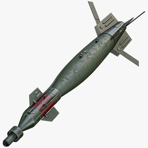 GBU-16 Paveway 2 Green Aircraft Laser Guided Bomb PBR