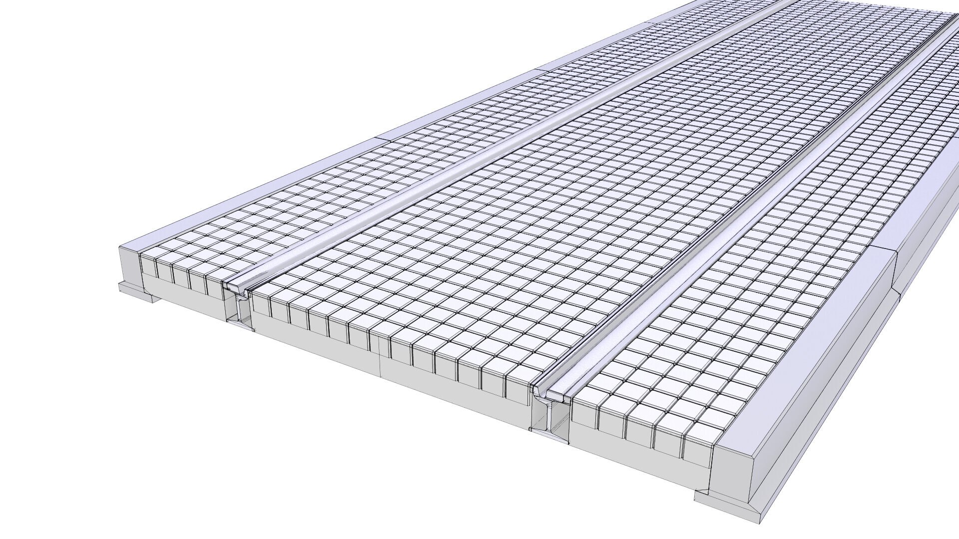 3D Tram Track 29 - TurboSquid 2096387