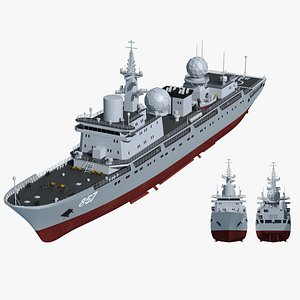 857 Tianshu Star Electronic Reconnaissance Ship 3D