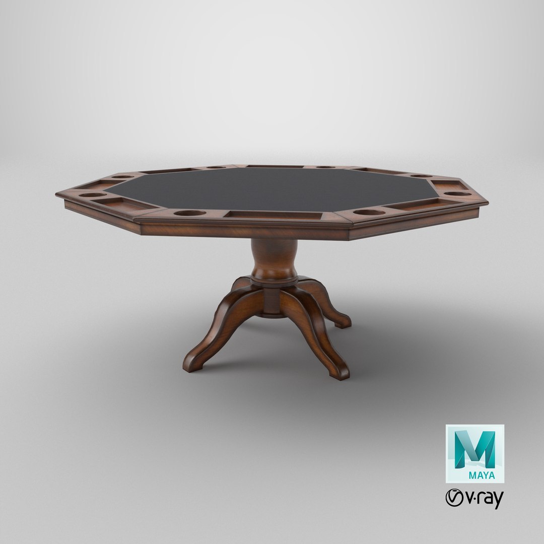 3D poker table https://p.turbosquid.com/ts-thumb/Ja/4YChfW/yU/stemcell_maya_vray_render/png/1736542019/1920x1080/fit_q87/b9e31ca3b42218765f8092bcb7599e8ec7cd10da/stemcell_maya_vray_render.jpg