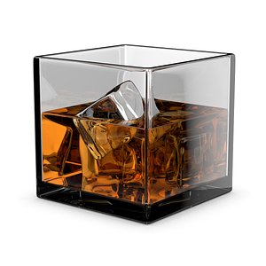 Whiskey Glass Square