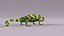 chameleon lizard 3d model