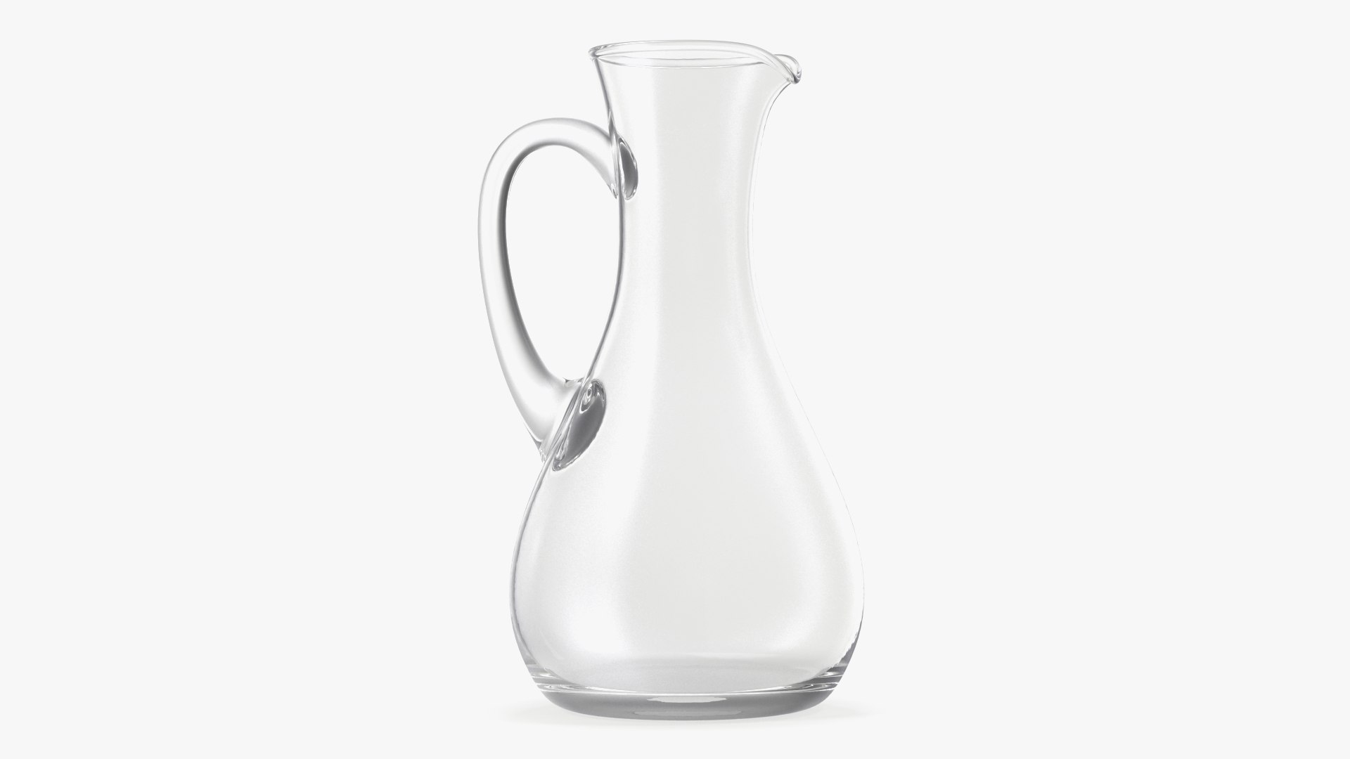 Glass Jug Narrow Neck Modelo 3D TurboSquid 1908687