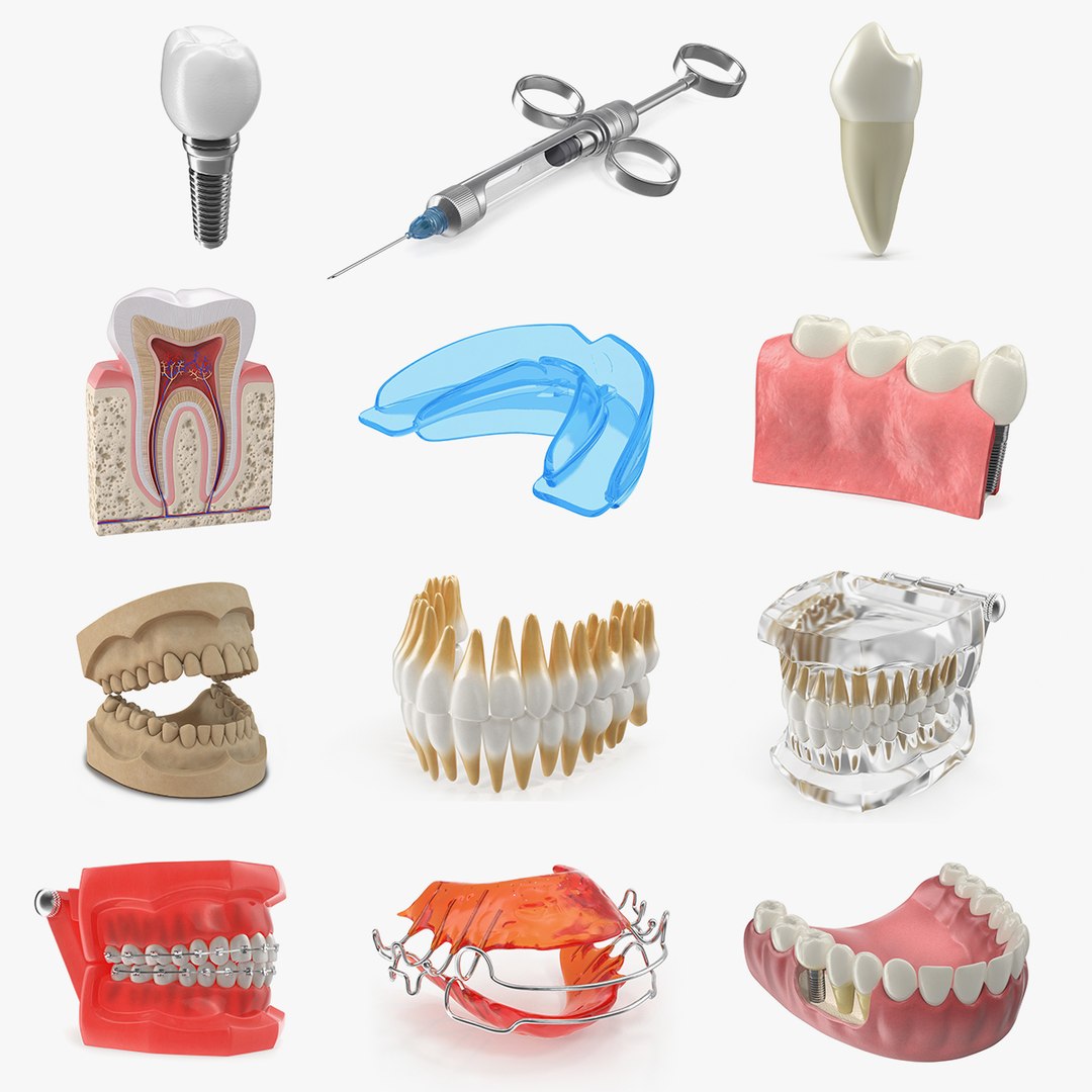 Dental Collection 5 3D model preview