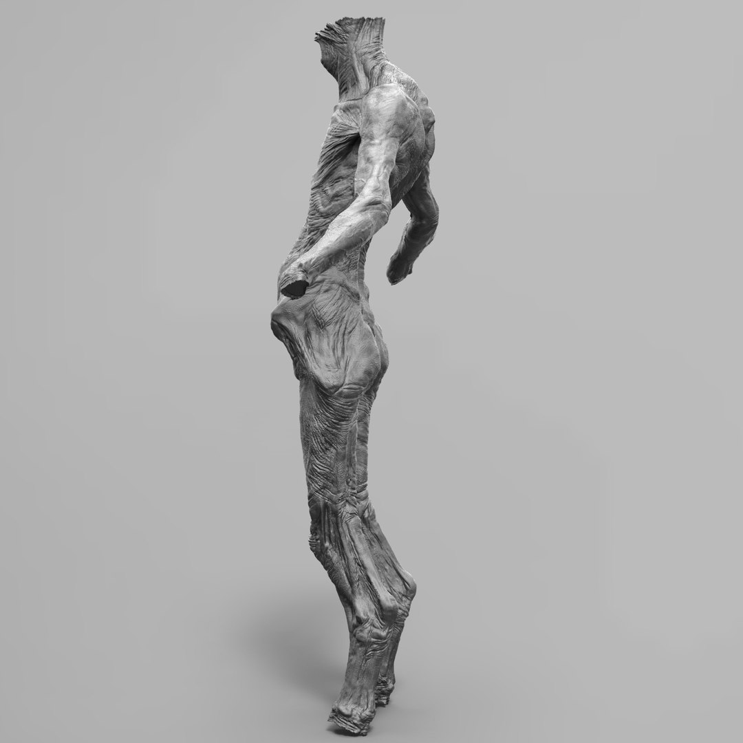 Alien Monster Body 3d Model