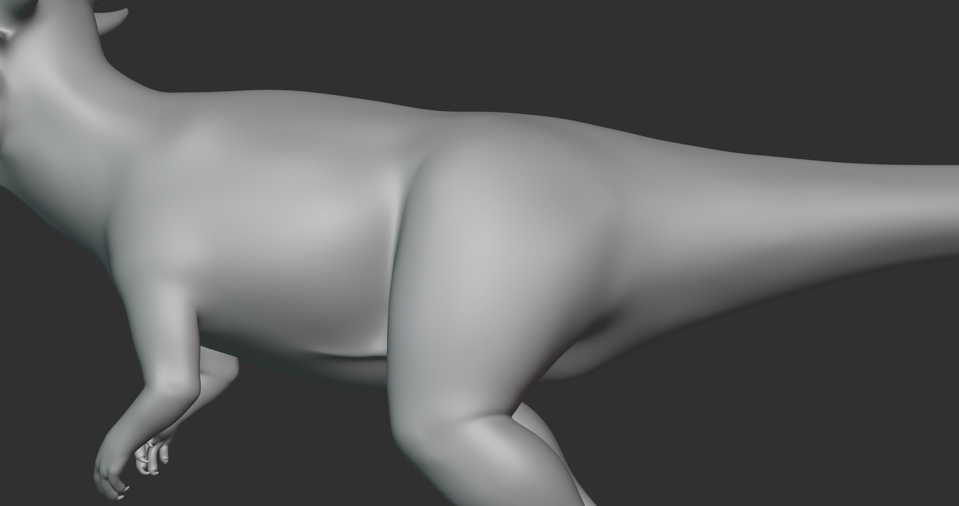 Stygimoloch Basemesh Low Poly model - TurboSquid 2107680