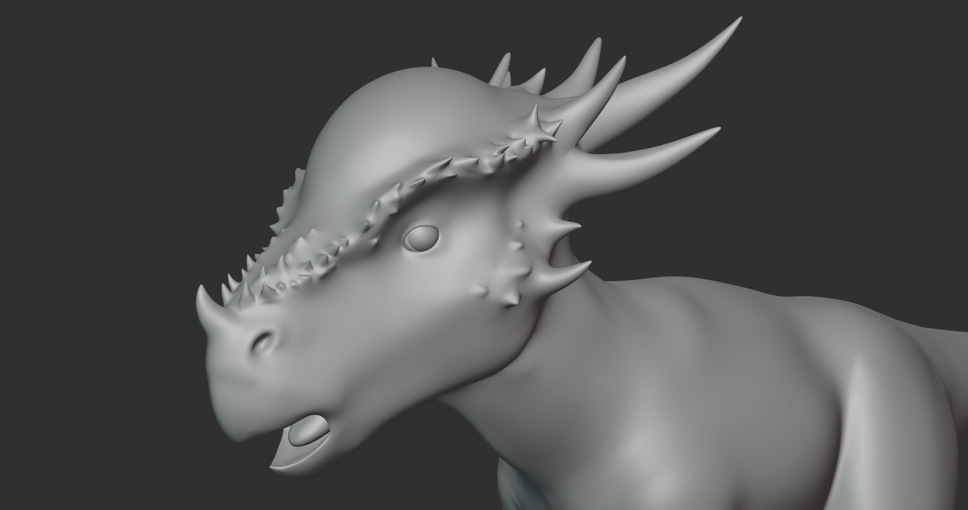 Stygimoloch Basemesh Low Poly model - TurboSquid 2107680