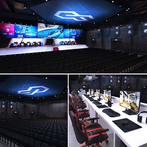 Realistic E-Sport Arena