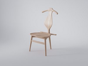 3D model Valet Chair PP250