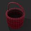 3D Knitted Heart Basket