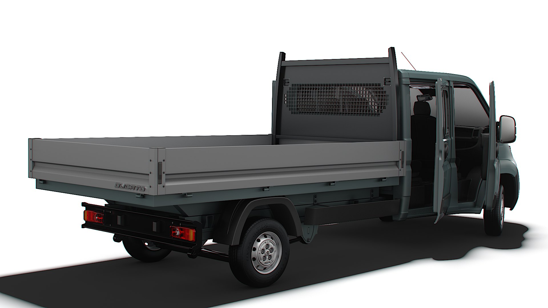 3D Peugeot Boxer Crew Cab Truck HQInterior 2023 Model - TurboSquid 2119974