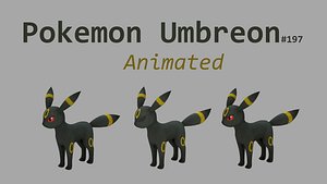 Umbreon Pokemon Animated