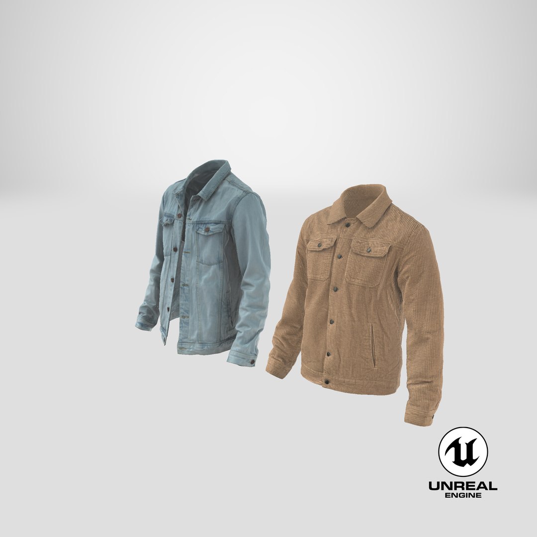 realistic jackets 2 collections 3D model https://p.turbosquid.com/ts-thumb/Ja/MzSvwV/t52dGWy0/stemcell_unreal_render/png/1606991658/1920x1080/fit_q87/9253d10377ea20f0f86f6cd488e31830aecf04a1/stemcell_unreal_render.jpg