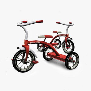 Classic Children Bicycle (2 textures set)