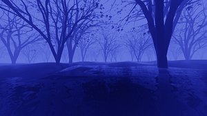 3D Scary forest