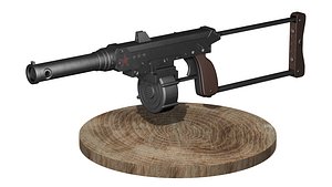 3D Homemade gun AVR2 model