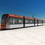 Lekki pojazd szynowy niskopodłogowy Variobahn Byba