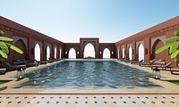 Traditional Moroccan Pool Marrakech