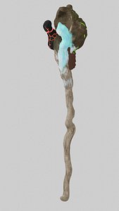 3D staff fantasy