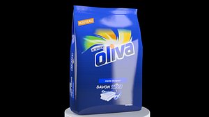detergent pack bag 3d model
