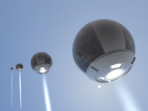 bomb drone class c4d