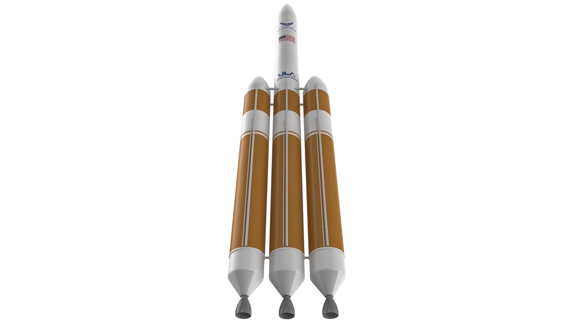 3D Model Delta Iv Heavy Rocket - TurboSquid 1466820