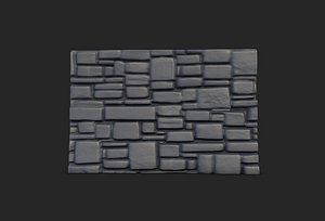 3D Rock Wall 19