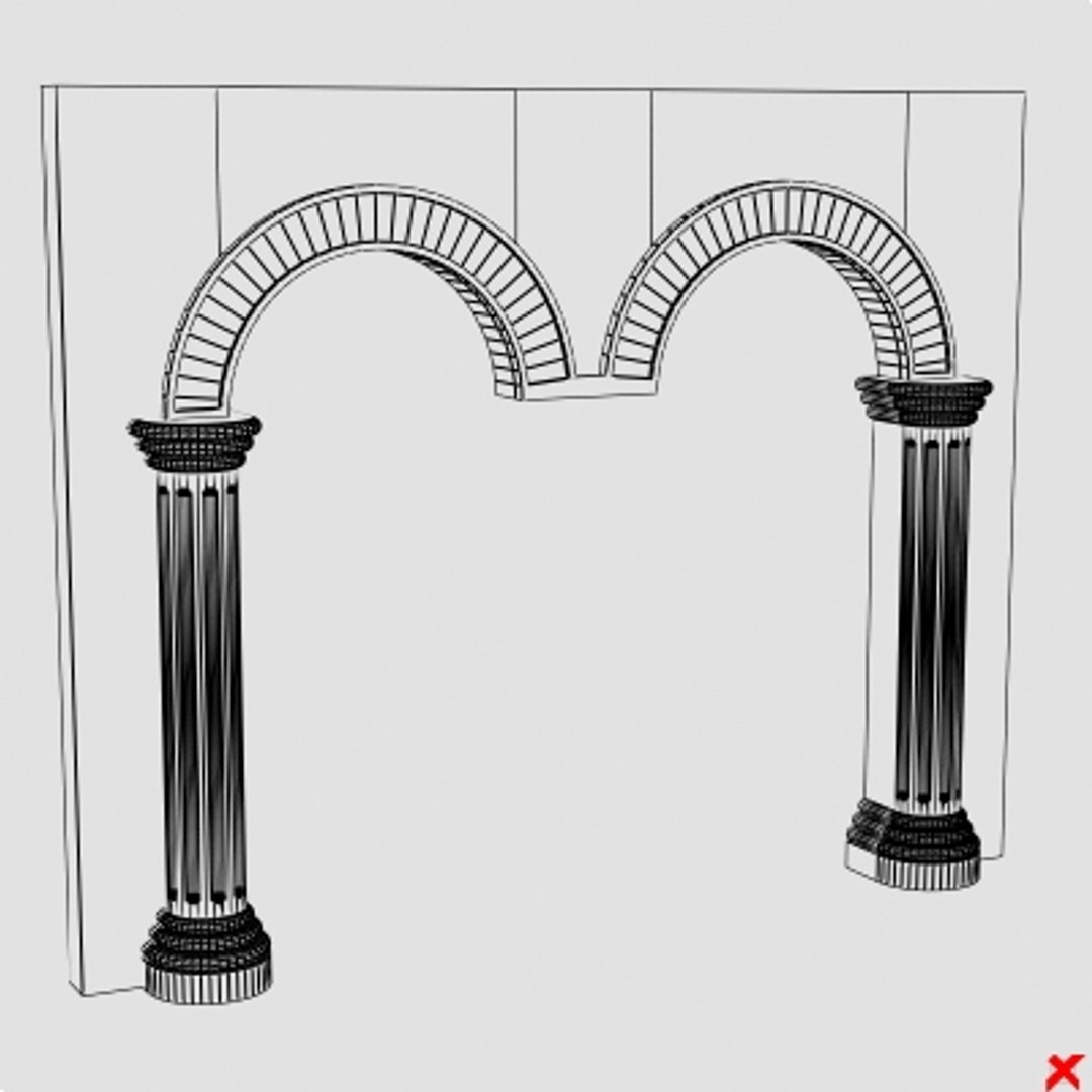 3d Model Arch