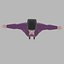 Czarodziejka Low Poly Rigged 2