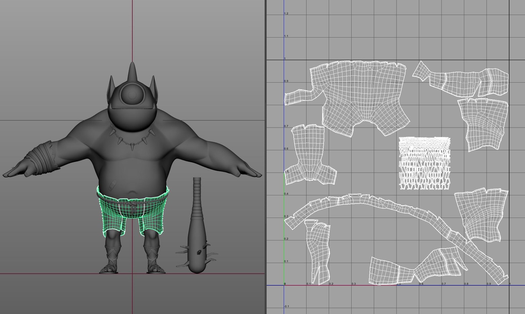 Cartoon cyclops model - TurboSquid 1343798