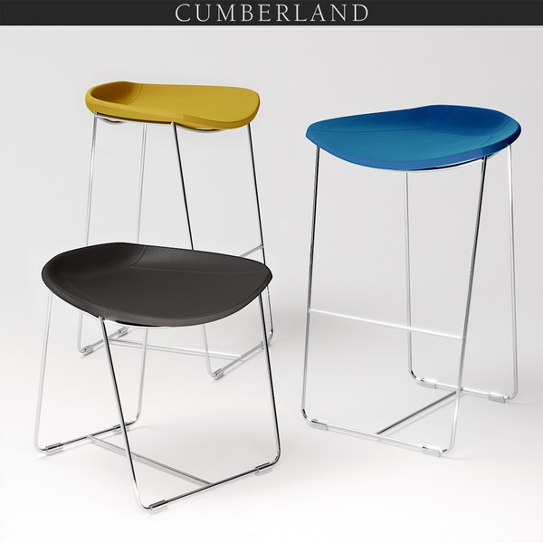 Cumberland current stools 3D model - TurboSquid 1260857