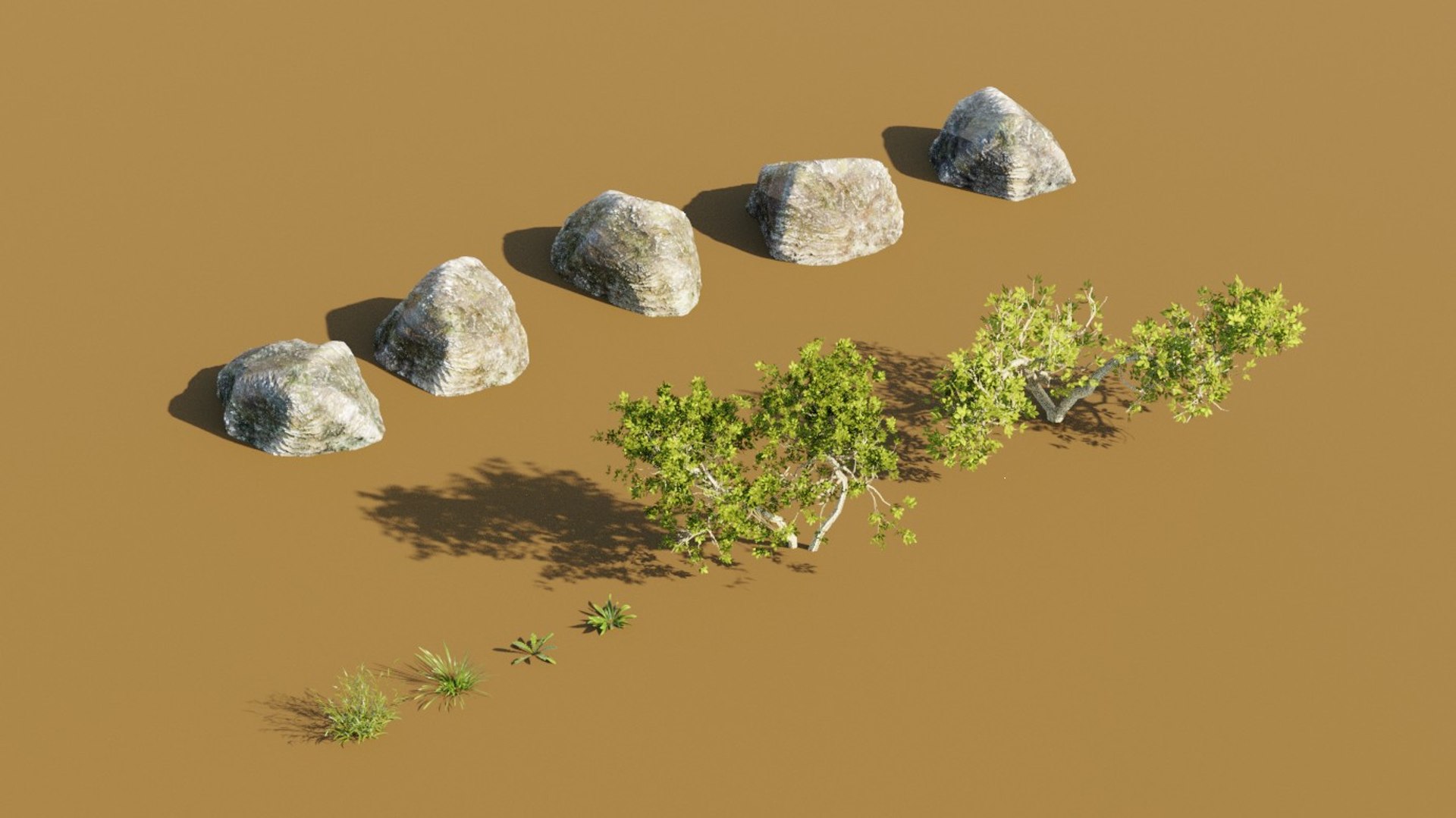 Rocks Nature Blender 3D Model - TurboSquid 1679372