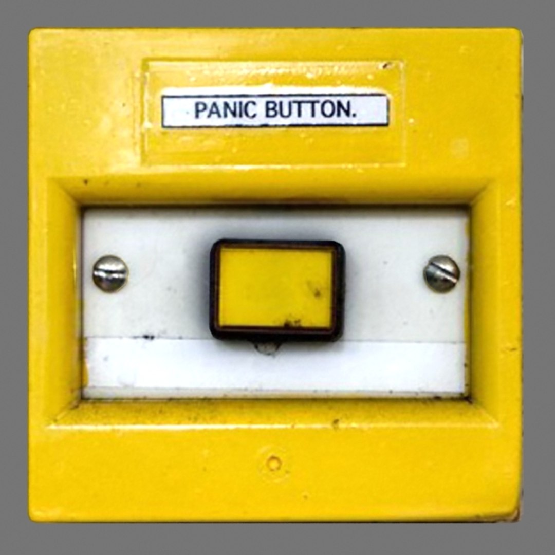 Panic Button 3d Model