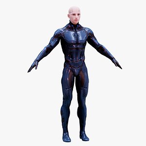 3D Soldier sci fi