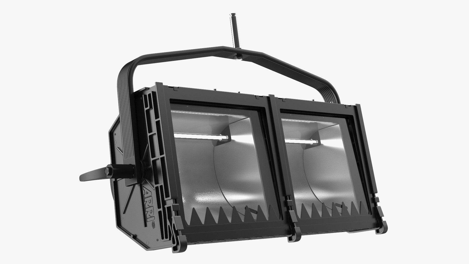 Double Flood Light 3D model preview