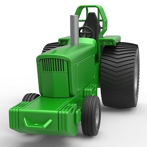Pulling Tractor Pro Stock Scale 1 to 25