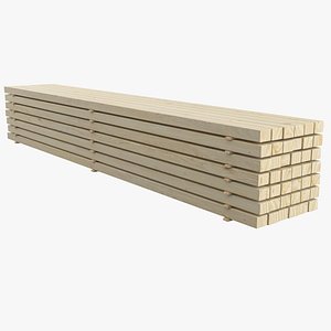 Lumber Package 3D model