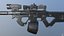 AR15 Custom Game Ready低聚3D模型