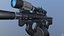 AR15 Custom Game Ready低聚3D模型